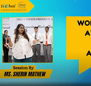 Workshop Attitude to Altitude by Ms. Sherin Mathew, Founder, Upskill Studio - Induction 2023